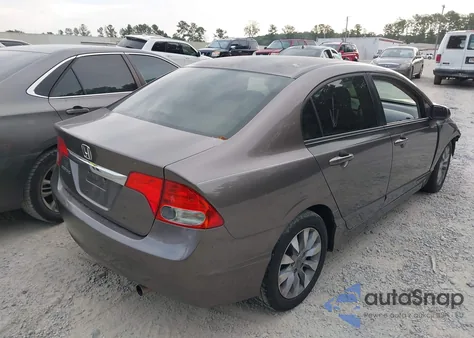 2010 Honda Civic Sdn Ex из США, поврежденный, VIN 2HGFA1F84AH510781